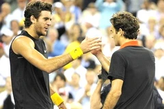 Del Potro và Federer tái đấu ở ATP World Tour Final 2009. (Ảnh: TT&VH)