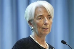 Tổng giám đốc IMF, Christine Lagarde . (Nguồn: AP)