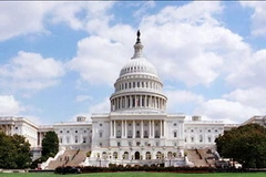Trụ sở Quốc hội Mỹ. (Nguồn: Internet)