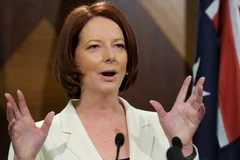 Thủ tướng Australia Julia Gillard. (Nguồn: AFP/TTXVN)