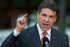 Thống đốc bang Texas, Rick Perry. (Nguồn: Getty Images)