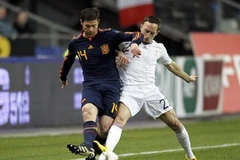 Ribery đã không có nhiều khoảng trống để phô diễn tài năng. (Ảnh: Reuters)