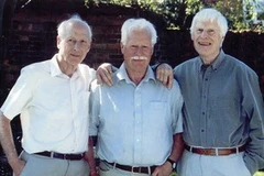 Ba anh em nhà Thurman còn rất phong độ dù đã ở tuổi 80. (Nguồn: Cascade News)