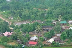 Bản Cát, xã Đakrông, huyện Đakrông. (Nguồn: sgtt.com.vn)