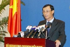 Người phát ngôn Bộ Ngoại giao Lương Thanh Nghị. (Ảnh: An Đăng/TTXVN)