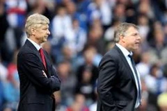 Allardyce (phải) và Wenger. (Nguồn: Getty Images)