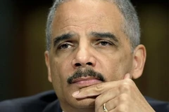 Bộ trưởng Bộ Tư pháp Mỹ Eric Holder đang phải đối mặt với nhiều sức ép đòi ông từ chức vì vụ bê bối với AP (Nguồn: Reuters)