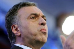 Tổng thống đương nhiệm Filip Vujanovic của Montenegro. (Nguồn: EPA)