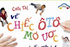 Hình ảnh trên poster cổ động cho cuộn thi. 