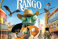 "Rango" với phần lồng tiếng hóm hỉnh của Johnny Depp là phim ăn khách nhất Bắc Mỹ tuần qua. (Nguồn: Internet)