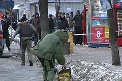 Hiện trường vụ cướp. (Ảnh: TT&VH)