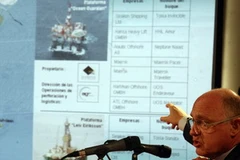 Ngoại trưởng Timerman thông báo các biện pháp trừng phạt đối với các công ty của Anh hôm 15/3. (nguồn: báo La Nación)