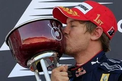 Sebastian Vettel (Red Bull) giành pole chặng 15 Grand Prix Nhật Bản. (Ảnh: TT&VH)