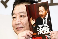 Thủ tướng Yoshihiko Noda, Chủ tịch Đảng Dân chủ cầm quyền. (Nguồn: Zuma Press)