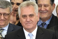 Thủ lĩnh phe đối lập tại Serbia, Tomislav Nikolic. (Nguồn: Getty Images)