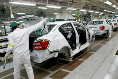 Nhà máy sản xuất xe ôtô của Honda ở Thái Lan. 