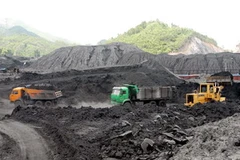 Khai thác than ở mỏ than Mạo Khê. (Ảnh: Nguyễn Đán/TTXVN)