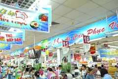 Siêu thị bán lẻ Co.opMart. (Ảnh: Minh Hạnh/Vietnam+)
