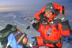 Tháng 5 vừa qua, Krushnaa đã chinh phục ngọn núi Everest cao nhất thế giới. (Ảnh: Internet)