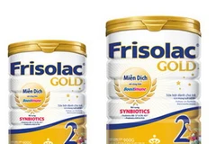 Sản phẩm sữa Frisolac gold.