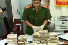 Số ma túy bị thu giữ trong một vụ án được cảnh sát chống tội phạm ma túy phối hợp với các lực lượng khác triệt phá. (Nguồn: TTXVN)