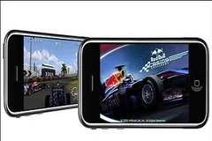 F1 Red Bull Racing nay đã có thể tải về để sử dụng trên các thiết bị cảm biến iPhone và iPod. (Ảnh: Internet)