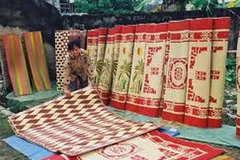 Chiếu cói Nga Sơn đã được bảo hỗ chỉ dẫn địa lý. (Nguồn: Internet)