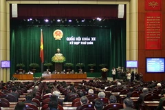 Xây dựng một Quốc hội mạnh là một trong những biểu hiện của nhà nước pháp quyền XHCN. (Ảnh: Nguyễn Dân/TTXVN)