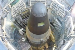 Một tên lửa liên lục địa của Mỹ. (Nguồn: Internet)