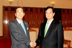 Thủ tướng Nguyễn Tấn Dũng tiếp ông Massayuki Yamauchi, Giáo sư danh dự Trường Đại học Tokyo, Chủ tịch Ủy ban Tư vấn về Văn hóa của Thủ tướng Nhật Bản. (Ảnh: Đức Tám/TTXVN)