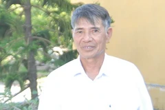 Ông Vũ Ngọc Hải - nạn nhân trực tiếp của chất độc da cam – sau khi được tẩy độc. (Nguồn: VAVA)