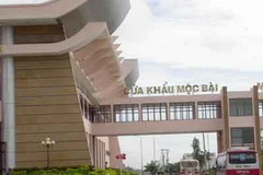 Cửa khẩu Mộ Bài, tỉnh Tây Ninh. (Nguồn: Internet)