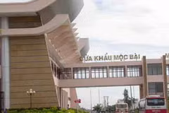 Cửa khẩu Mộ Bài, tỉnh Tây Ninh. (Nguồn: Internet)