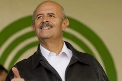 Ông Fausto Vallejo, ứng cử viên giành thắng lợi bầu cử thống đốc bang Michoacan của Đảng Cách mạng thể chế (PRI). (Nguồn: Getty Images)