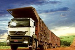 Một mẫu xe tải Mercedes-Benz. (Nguồn: Internet)