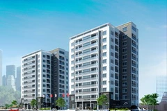 Mô hình nhà thu nhập thấp ở Sài Đồng. (Nguồn: HANCO 3)