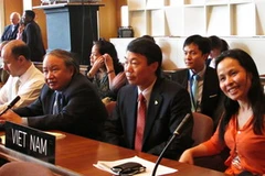 Đoàn Việt Nam tham dự Cuộc họp Đại hội đồng Công ước (2003). (Ảnh: Lê Hà/Vietnam+)