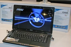 Notebook CX420MX hạng trung của MSI. (Nguồn: Internet)