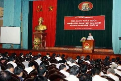 Toàn cảnh khai mạc hội nghị. (Ảnh: Nguyễn Dân/TTXVN)