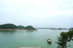 Hồ Thác Bà trên sông Chảy ở đoạn chảy qua tỉnh Yên Bái. (Nguồn: wikipedia)