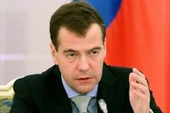 Tổng thống Nga Dmitry Medvedev. (Nguồn: Getty Images)