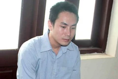 Bị cáo Dương tại phiên tòa. (Ảnh: Hoàng Tiến/Vietnam+)