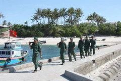 Tự vệ biển tuần tra bờ biển. Ảnh minh họa. (Nguồn: Internet)