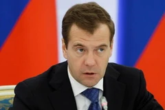 Tổng thống Nga Dmitry Medvedev. (Nguồn: Getty Images)