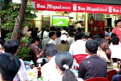 Một nhà hàng phục xem bóng đá ở Hà Nội. (Ảnh minh họa, nguồn Internet)