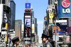 Quảng trường Thời đại ở New York là mục tiêu tấn công mới nhất của các phần tử khủng bố. (Ảnh: Reuters) 