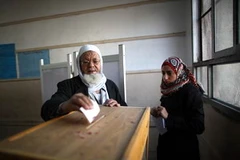 Cử tri Ai Cập đi bầu cử Quốc hội Ai Cập ngày 29/11. (Nguồn: Getty Images)