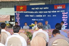 Quang cảnh đại hội. (Ảnh: Trần Chí Hùng/Vietnam+)