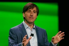 Don Mattrick phát biểu về Xbox One trong sự kiện ra mắt thiết bị chơi game mới của Microsoft. (Nguồn: Reuters)