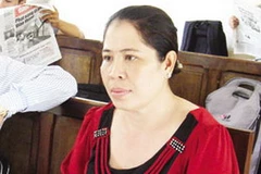Bà Phạm Thị Mai, một trong hai nông dân thắng kiện đòi nợ Bianfishco. (Nguồn: báo Thanh Niên)